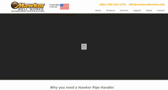 Desktop Screenshot of hawkerwellworks.com